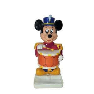 Vintage 1976 Disney Mickey Mouse 9 "H  Soap Beads Dispenser  Enco  Rare